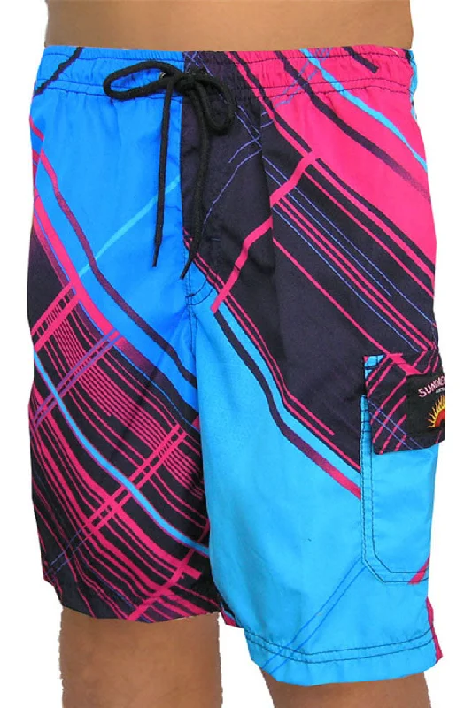 Boys "Geomatrix" shorts