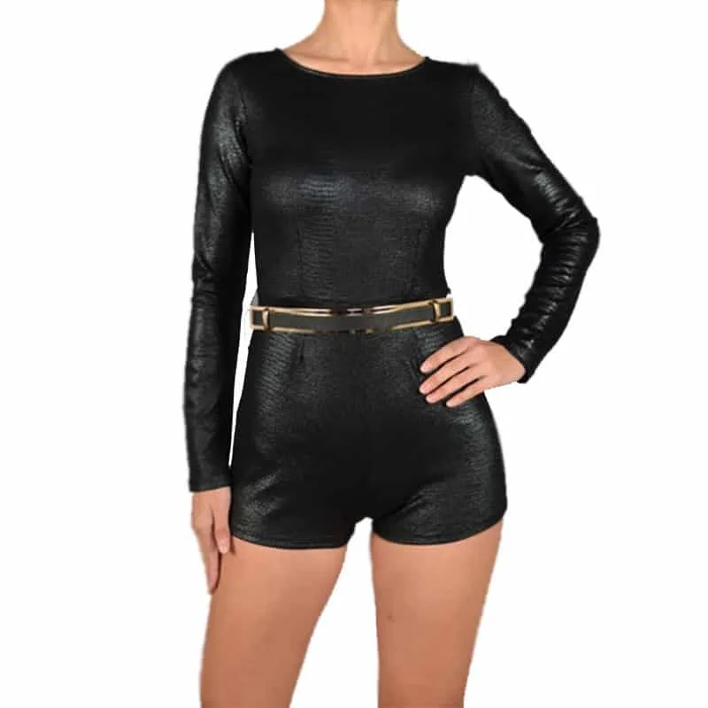 Reptile Shorts Romper