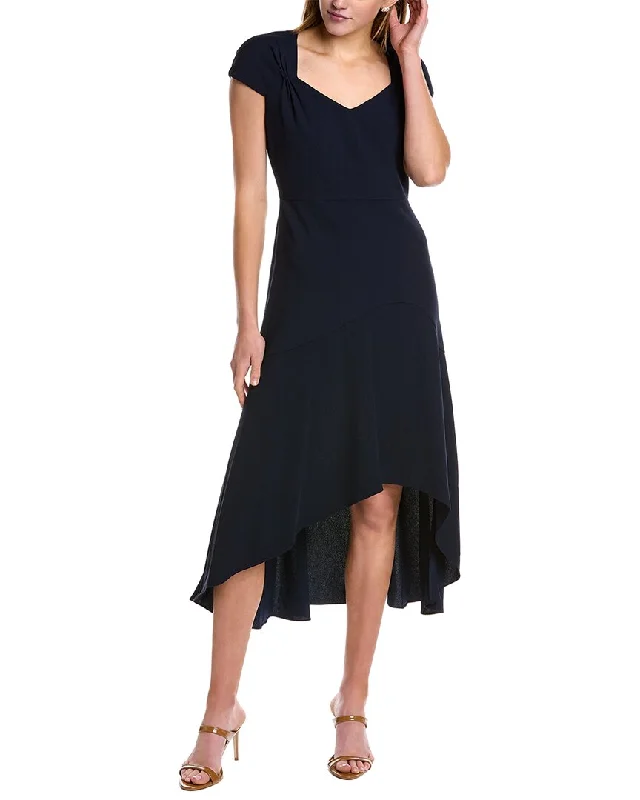 Adrianna Papell High-Low Midi Dress